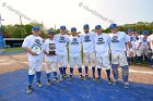 Baseball vs Babson  Wheaton College Baseball players celebrate their victory over Babson to win the NEWMAC Championship for the third year in a row. - (Photo by Keith Nordstrom) : Wheaton, baseball, NEWMAC